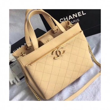 Chanel 2018/2019 Shoulder Bag,26CM - 샤넬 2018/2019 숄더백  CHAB0319,26CM,베이지
