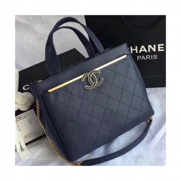 Chanel 2018/2019 Shoulder Bag,26CM - 샤넬 2018/2019 숄더백  CHAB0318,26CM,네이비