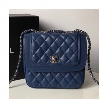 Chanel 2018/2019 Chain Shoulder Bag,19CM - 샤넬 2018/2019 체인 숄더백 CHAB0268,19CM,블루