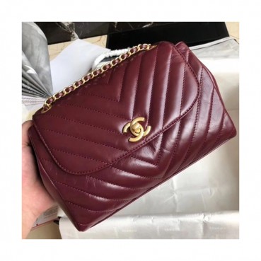 Chanel 2018/2019 Chain Shoulder Bag,22CM - 샤넬 2018/2019 체인 숄더백 CHAB0251,22CM,레드