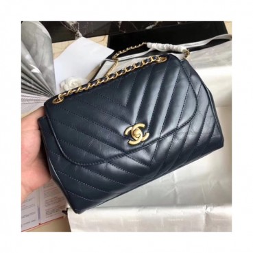 Chanel 2018/2019 Chain Shoulder Bag,22CM - 샤넬 2018/2019 체인 숄더백 CHAB0250,22CM,블루