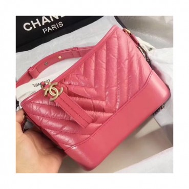 Chanel 2018 Gabrielle  Hobo Shoulder Bag,20/28CM - 샤넬 2018 가브리엘 호보 숄더백, CHAB0218,20/28CM,핑크