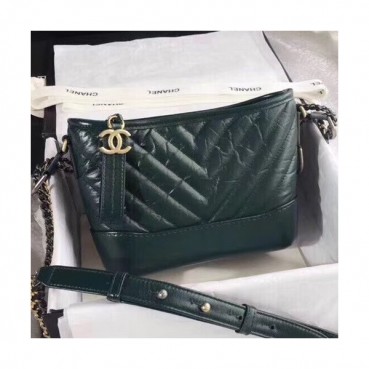 Chanel 2018 Gabrielle  Hobo Shoulder Bag,20/28CM - 샤넬 2018 가브리엘 호보 숄더백, CHAB0217,20/28CM,그린