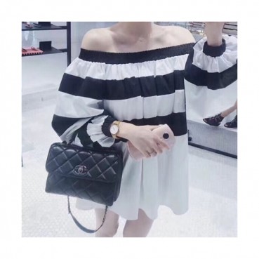 Chanel Women Chain Tote Shoulder Bag,25CM - 샤넬 여성용 체인 토트 숄더백  CHAB0205,25CM,블랙(실버)
