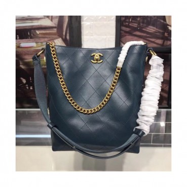 Chanel Women Tote Shoulder Bag ,25CM - 샤넬 여성용 토트 숄더백 CHAB0140,25CM,블루