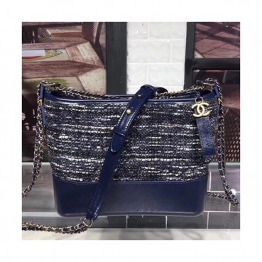 Chanel 2018 Gabrielle  Hobo Shoulder Bag ,28CM - 샤넬 2018 가브리엘 호보 숄더백,CHAB0128,28CM,네이비