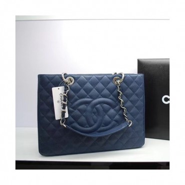 Chanel Chain Tote Shoulder Bag,34CM - 샤넬  체인 토트 숄더백,CHAB0071,34CM,블루