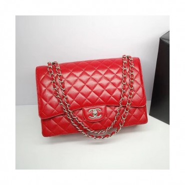 Chanel Women Leather Chain Tote Shoulder Bag,33CM - 샤넬  여성용레더 체인 토트 숄더백,1119 