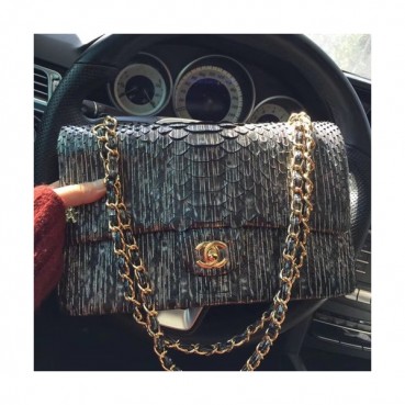 Chanel Women Leather Shoulder Bag,25CM - 샤넬 여성용 레더 숄더백,CHAB0020,25CM,블랙