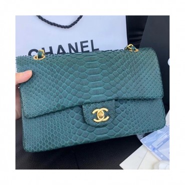Chanel Women Leather Shoulder Bag,25CM - 샤넬 여성용 레더 숄더백,CHAB0018,25CM,그린