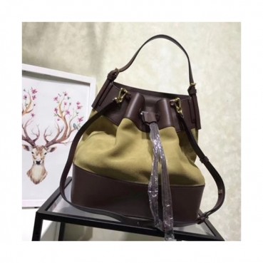 Loewe Midnight Bucket Shoulder Bag, 26CM - 로에베 미드나이트 버킷 숄더백 ,LOE0097, 26CM,브라운