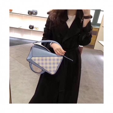 Loewe Puzzle Shoulder Bag,29CM - 로에베 퍼즐 숄더백 ,LOE0066, 29CM, 블루