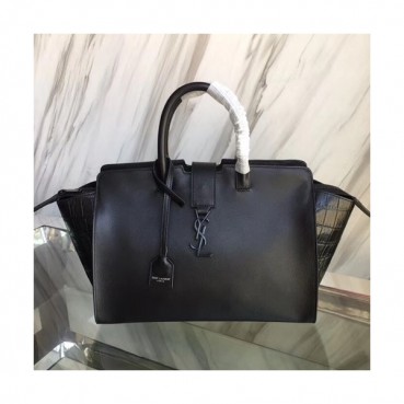 Saint Laurent Women Monogram Down Town Cabas Shoulder Bag,30CM - 입생로랑 여성용 모노그램 다운타운 카바스 숄더백 436832, SLB0239,30CM,블랙