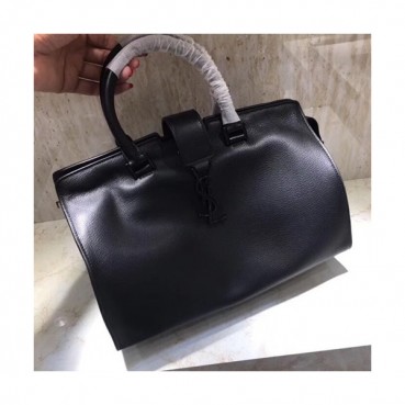 Saint Laurent Women Monogram Cabas Shoulder Bag,30CM - 입생로랑 여성용 모노그램 카바스 숄더백 394461,SLB0192,30CM,블랙