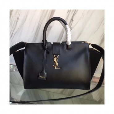 Saint Laurent Women Monogram Dowm Town CaBas Shoulder Bag,30CM - 입생로랑 여성용 모노그램 다운타운 카바스 숄더백 436832,SLB0167,30CM,블랙