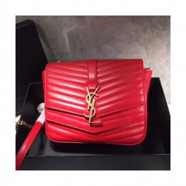 Saint Laurent Women Montaigne Quilting Shoulder Bag ,17CM - 입생로랑 여성용 몽테뉴 퀄팅 숄더백 532662 ,SLB0064,17CM,레드