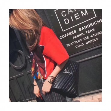 Saint Laurent Women Monogram Chain Shoulder Bag,30CM - 입생로랑 여성용 모노그램 체인 숄더백 459749 ,SLB0058,30CM,블랙