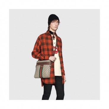 Gucci Ophidia Supreme Mens Messenger Shoulder Bag,27.5CM - 구찌 오피디아 수프림 남성용 메신저 숄더백 ,547934 , GUB0048,27.5CM