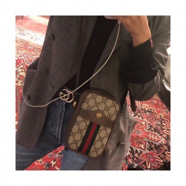 Gucci GG Ophidia Mini Women Shoulder Bag,17CM - 구찌 GG 오피디아 미니 여성용 숄더백 546595, GUB0028,17CM