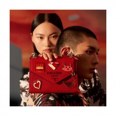 Prada Monochrome Chain Shoulder Bag,21cm - 프라다 모노크롬 체인 숄더백 ,1BD127