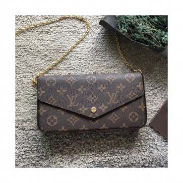 Louis Viutton Pochette Felice Chain Shouder Bag ,21cm - 루이비통 포쉐트 펠리시 체인 숄더백 M61276,LOUB0309 ,21cm