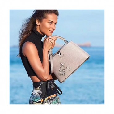 Louis Vuitton Capucines Shoulder Bag,27cm/31cm - 루이비통 카푸신 숄더백  M48865 ,LOUB0252,27cm/31cm,그레이