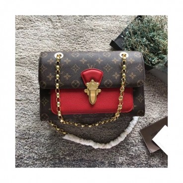 Louis Vuitton Monogram Victoire Women Chain Shouder Bag,27cm - 루이비통 모노그램 빅투아 여성용 체인 숄더백, M41731,LOUB0118,27cm