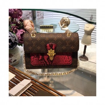Louis Vuitton Monogram Victoire Women Chain Shouder Bag,27cm - 루이비통 모노그램 빅투아 여성용 체인 숄더백, M41731,LOUB0115,27cm