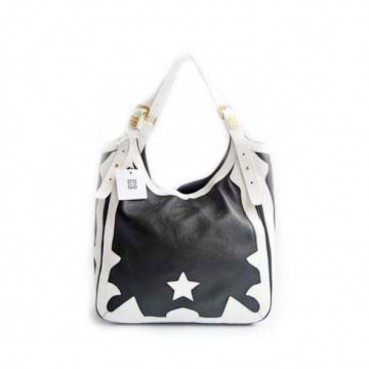 5055 지방시 숄더백 블랙&화이트-