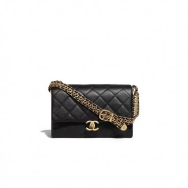 샤넬 여성 블랙 숄더백 - Chanel Womens Black Shoulder Bag 