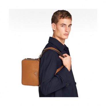 Prada 2020 Leather Mens Tote Shoulder Bag,22CM - 프라다 2020 레더 남성용 토트 숄더백,2VH069 