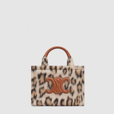 셀린느 여성 카바스 레오파드 텍스타일 - Celine Womens Cabas Leopard Textile 
