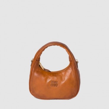미우미우 여성 완더 마테라쎄 호보 백 - Miumiu Womens Wander Matelasse Hobo Bag 