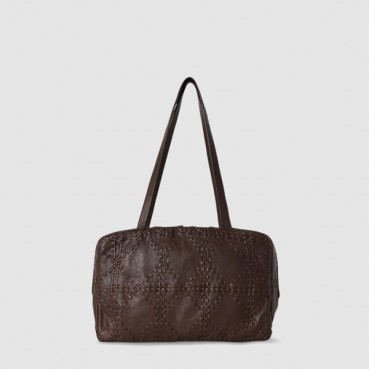 더 로우 여성 Astra 가죽 볼링 백 - The Row Womens Astra Leather Bowling Bag 