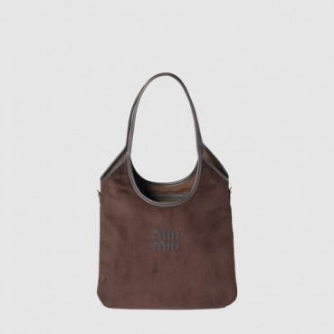 미우미우 여성 아이비 코듀로이 백 - Miumiu Womens Ivy Corduroy Bag 