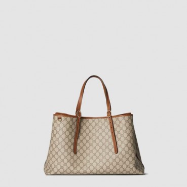 구찌 여성 GG 엠블럼 시리즈 빅 토트백 - Gucci Womens GG Emblem Series Big Tote Bag 