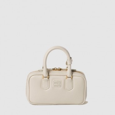 미우미우 여성 아르카디 가죽 미니 백 - Miumiu Womens Arcadi Leather Mini Bag 