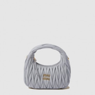 미우미우 여성 완더 마테라쎄 호보 백 - Miumiu Womens Wander Matelasse Hobo Bag 