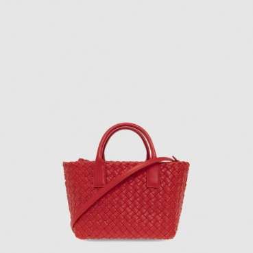 보테가 베네타 여성 미니 까바 토트백 - Bottega veneta Womens Mini Cabat Tote Bag 