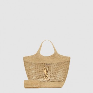 입생로랑 여성 라피아 Icare 맥시 쇼퍼백 - Saint Laurent Womens Icare Maxi Shopper Bag 