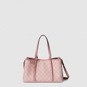 구찌 여성 GG 엠블럼 미디엄 토트백 - Gucci Womens GG Emblem Medium Tote Bag 