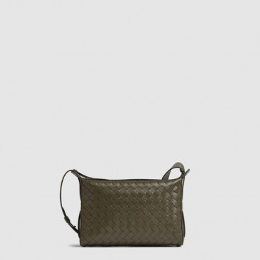 보테가베네타 남성 인트레치아토 트라이베카 탑 핸들 백 - Bottega veneta Mens Intrecciato Tribeca Top Handle Bag 