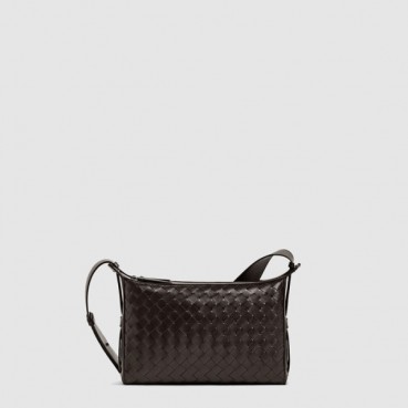 보테가베네타 남성 인트레치아토 트라이베카 탑 핸들 백 - Bottega veneta Mens Intrecciato Tribeca Top Handle Bag 