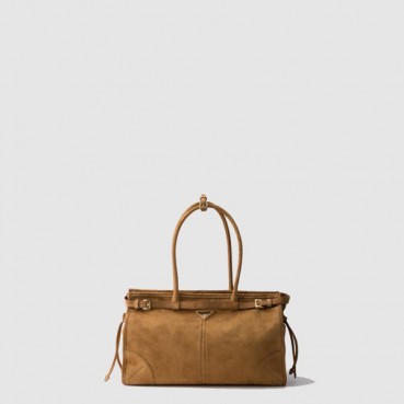 프라다 여성 보니 라지 가죽 핸드백 1BA433 - Prada Womens Bonnie Large Leather Handbag 