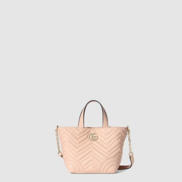 구찌 여성 GG 마몽 미니 토트백 - Gucci Womens GG Marmont Mini Tote Bag 