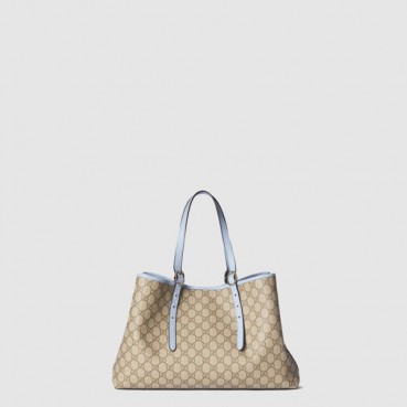 구찌 여성 GG 엠블럼 라지 토트백 - Gucci Womens GG Emblem Large Tote Bag 