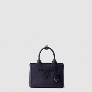 프라다 여성 스몰 코튼 캔버스 핸드백 1BG464 - Prada Womens Small Cotton Canvas Handbag 