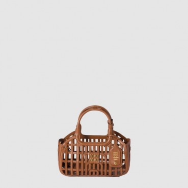 미우미우 여성 가죽 바스켓 - Miumiu Womens Leather Basket 