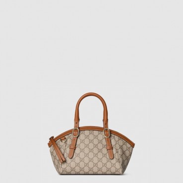 구찌 여성 GG 엠블럼 스몰 탑 핸들 백 - Gucci Womens GG Emblem Small Top Handle Bag 