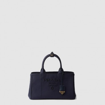 프라다 여성 라지 코튼 캔버스 핸드백 1BG554 - Prada Womens Large Cotton Canvas Handbag 